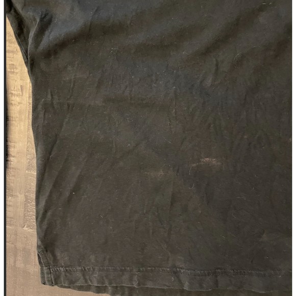 PINK Victoria's Secret-Black Long Sleeve T Shirt Bling Rhinestones-Sz S - Picture 11 of 11